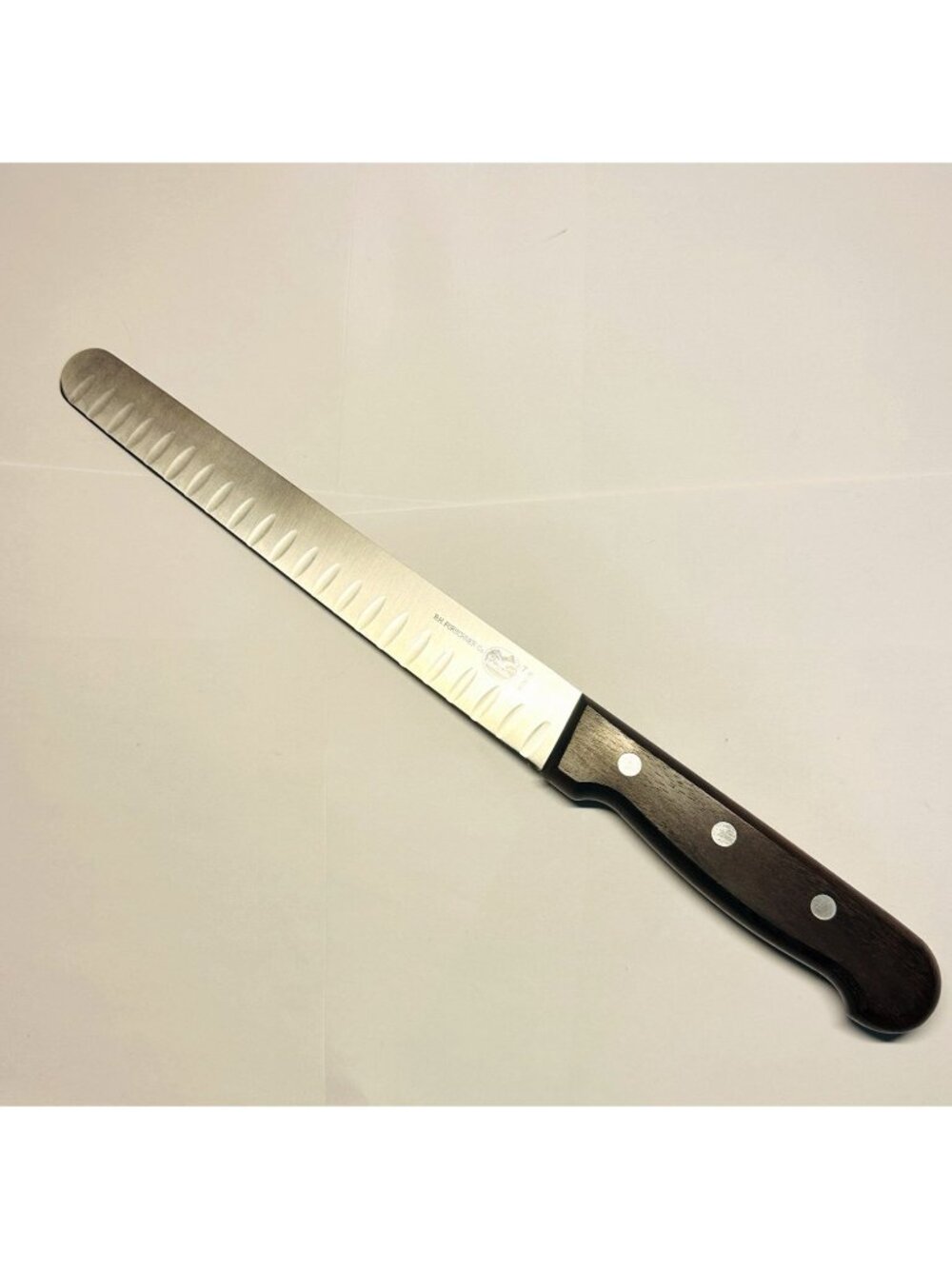 Victorinox Forschner 107K-9 Salmon Slicer Slicing Knife 9" Granton Edge Wood